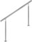 CAVATINY Edelstahl Handlauf Geländer für Treppen Brüstung Balkon ohne Querstreben - Innen und Außen Handlauf Geländer Treppengeländer Edelstahl Brüstung Balkon (150CM, ohne Querstreben)