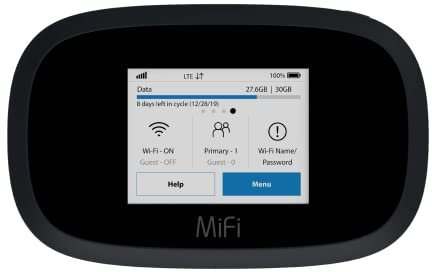 EVDO-LINK Paquete para dispositivo WiFi Inseego Global Hotspot - 4G LTE MiFi 8000 | Global 4G LTE Mobile WiFi portátil con funda, protector de pantalla y batería adicional compatible con AT&T,