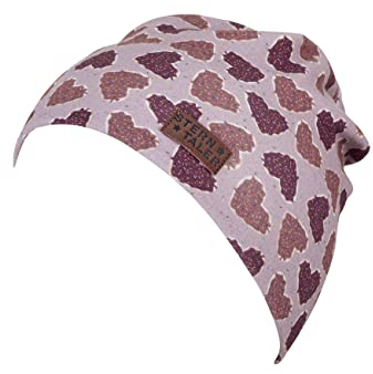 Sterntaler Baby - Mädchen Mütze Baby Beanie Mütze Herzen, flieder, 55