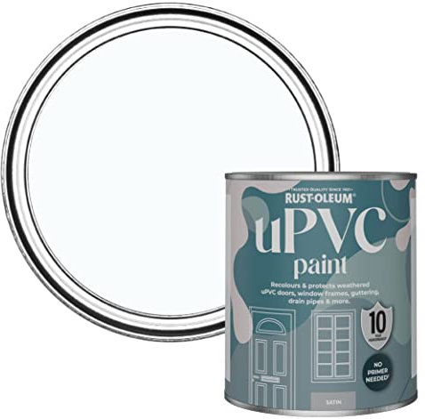 Rust-Oleum Blue uPVC Door and Window Paint In Satin Finish - Icecap 750ml