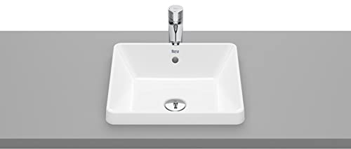 Roca A3270Y7000 The Gap Square Lavabo de Encimera 390x370x40mm Blanco