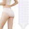 Lot de 10 Slips Jetables Femme en Coton Culottes Jetables sous Vetement Jetable Hopital Maternite Culotte Périodique pour Grossesse Accouchement Voyage Massage