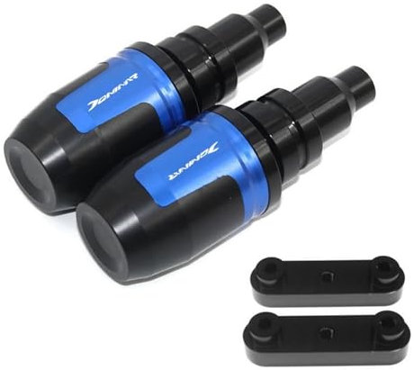 Uubik Motorräder Sturzpads Für Yamaha Fz1 Fz6 Fz8 Fazer Fz 1 Fz 6 8 Motorrad Fallschutz Rahmen Anti Crash Pad Protector Frame Sliders Sturzschutz (Color : Blue)