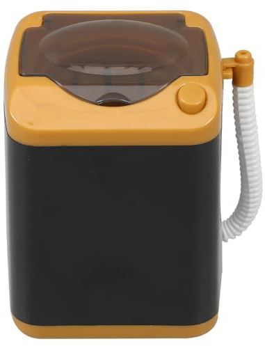 Vaguelly Mini Machine À Laver Jouet pour Enfants Lave-Linge Électronique Sèche-Linge Appareil Ménager Jouets De Jeu pour Accessoires De Blanchisserie sans Batterie