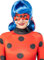 Funidelia | Miraculous Ladybug Perücke für Damen Zeichentrickfilm, Ladybug, Miraculous - Zubehör für Erwachsene, Zubehör für Kostüm - Einheitsgröße - Rot