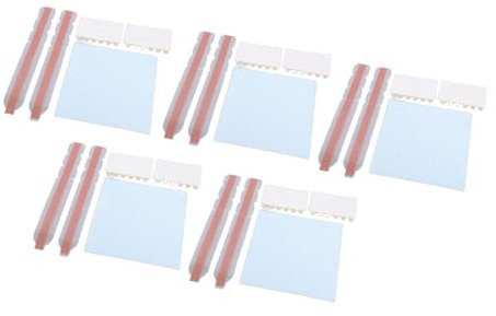 5er-Set Sichtschutzfilter-Klebestreifen, Computer-Sichtschutz-Montagezubehör, Doppelseitige Klebestreifen für Laptops und Monitore