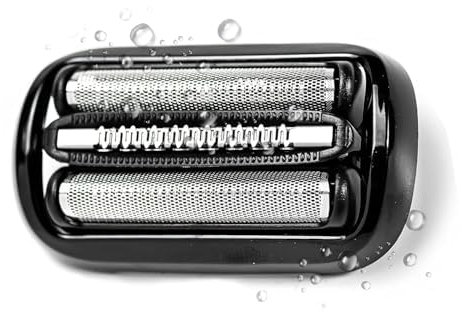 53B Rasierergitter für Braun Serie 5, Rasierkopf, kompatibel mit Braun Serie 5 und Serie 6, 53B Ersatzrasierköpfe für Braun 50-B1200s 50-R1000s 50-B7000cc 5049cs 5050cs