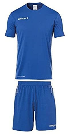 Uhlsport Herren Score Kit Trikot&Shorts Set, azurblau/Weiß, S