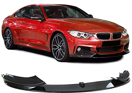 Front Spoilerlippe Ansatz Stoßstange Sport Optik Carbon Look passend für BMW F32