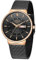LIGE Uhr Herren | Wasserdicht Edelstahl Vintage Analog Armbanduhren Business Quarz Schwarz Edelstahlband Herrenuhr Datumsanzeige Klassisch Einfach Watches for Men - Geschenk für Männer,Gold Schwarz