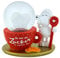 Die Geschenkewelt 46189 Traumkugel Du bist der Zucker in meinem Tee, 7,2 cm Schneekugel, Mehrfarbig, Höhe