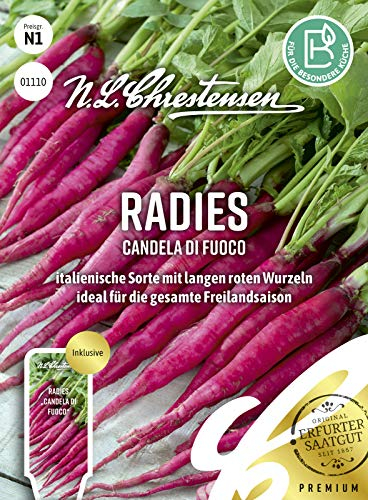Radies Candela di fuoco, Radischen, Packungsgröße N1, Portion Saatgut