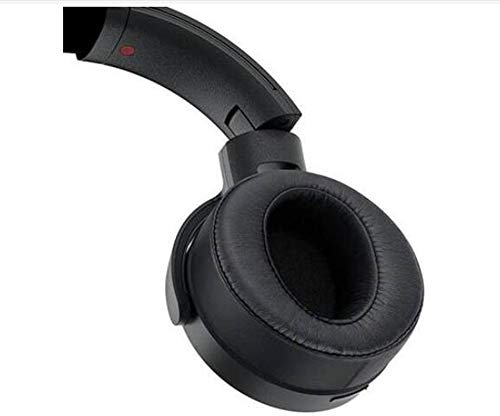 LINHUIPAD MDR-XB950 Ohrpolster für Sony MDR-XB950BT XB950B1 XB950N1 XB950AP Bluetooth-Kopfhörer Ersatz-Ohrpolster, Ohrpolster, Ohrmuscheln, Reparaturteile (Schwarz)