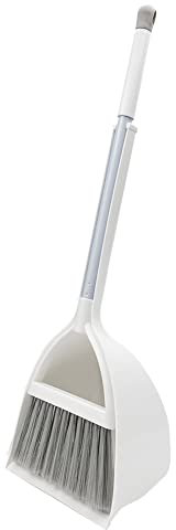 Set di pulizia per bambini, set di scopa per bambini, set di scopa e paletta per bambini, set di scopa e paletta per bambini, adatto per varie piccole aree (blu)