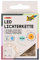 folia 986 - 2x Micro-LED Lichterkette mit je 20 LEDs in Warmweiß, ca. 2,20 m lange LED Beleuchtung aus Silberdraht, inkl. 4 Batterien