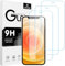 Whioltl 3 Pièces Verre Trempé pour iPhone 12 et iPhone 12 Pro 6,1 Pouces, Ultra Résistant Film Protection écran, sans Bulles d'air, 0.33mm, Dureté 9H Glass, Anti Rayures, HD Transparent