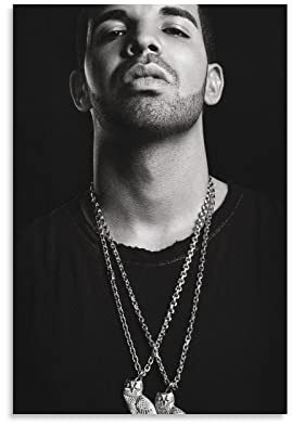 LINBAI Aubrey Drake Graham Rapper Songwriter Entrepreneur Schauspieler Poster (16) Poster Druck Kunst Wandbild Leinwand Poster Moderne Schlafzimmer Dekor 40 x 60 cm