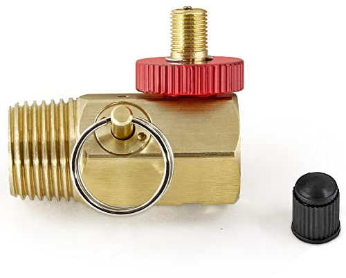 BokWin 1 Pcs Air Tank Replacement Manifold,Aluminum Shut Off Valve with Fill Port for Portable Air Compressor