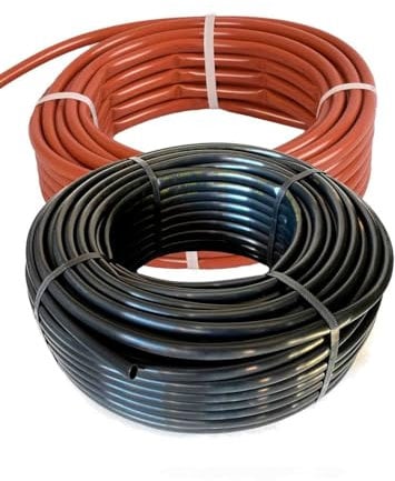 JARDIN202 - Tubo Goteo Sin Gotero 16 mm – Bobina Agrícola, Manguera para Riego Sin Gotero | Rollo de 400 metros (Negro)
