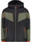 CMP Boys Jacket Fix Hood Twill Colorblock - Isolierte atmungsaktive Jungen Skijacke, Größe 164 - Farbe Antracite