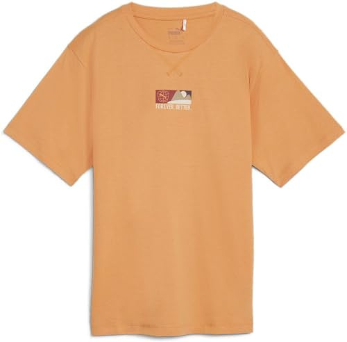 PUMA Unisex Better Sportswear Tee T-Shirts, Helle Melone, L EU