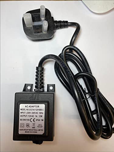 YMACT-1200050 Outdoor Waterproof IP64 12V AC/AC Adaptor for Water Feature