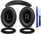 SOULWIT Ear Pads Cushions + Headband + Silicone Earpads Cover Protector, Replacement Kit for Bose QuietComfort 45 (QC45)/QuietComfort SE (QC SE)/New Quiet Comfort Wireless Over-Ear Headphones - Black