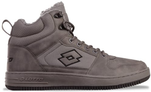 Lotto Sneaker Unisex, Taglia 44 EU, Grigio Scuro, 44 EU