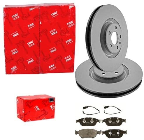 TRW Bremsscheiben 356mm + Beläge vorne passend für A6 A7 4G C7 A8 4H 4D