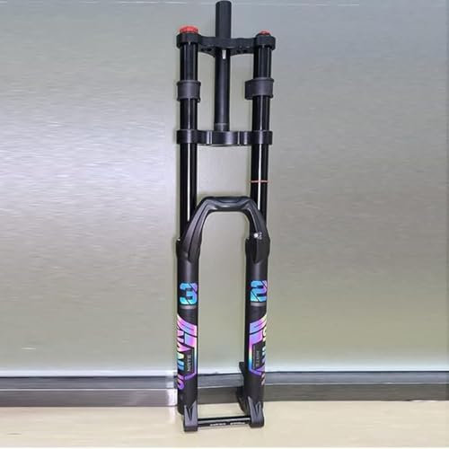 Forcella Ammortizzata Per Mountain Bike 27,5 29 Pollici DH/XC MTB Sospensione ad Aria Escursione 150 mm Regolabile 28,6 mm Forcella Dritta a Doppia Corona Perno Passante 15 X 100 mm 29 inches