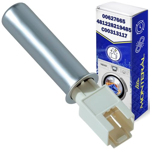 Sonde Temperature NTC pour Élément Chauffant de Machine a Laver Possède le Code D'origine 00627665 627665 pour Bosch pour Siemens 481228219485 pour Whirlpool C00313117 pour Indesit - MONTERAL