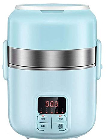 Stainless Steel Electric Lunch Box,Portable Food Lunch Heater,Three Layers Bento Box,Mini Rice Steamer Cooker,Office Worker Heated Insulation Lunch Box