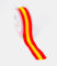 2 cm x 2 metros. cinta bandera española rollo de tela para artes y manualidades. coser tela. Decoración de la bandera de España.
