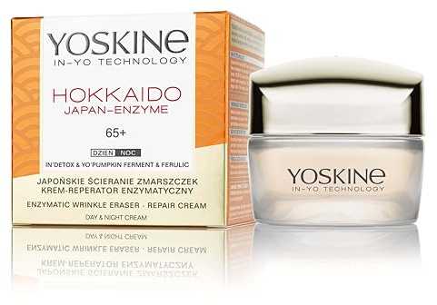 Yoskine Hokkaido Japan-Enzyme Tages- und Nachtcreme 65+ mit Kürbisenzym