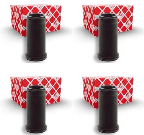 BandelOne 4xFEBI Steckhülse Zündkerzen Rohr | 107687 passend für 1.8 2.0 N42 N46 1 3 5 X1 X3 Z4