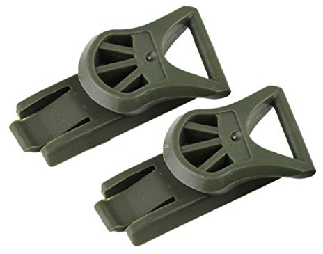 SGOYH Airsoft Taktisch Helme Zubehör Side Rail Buckle Nachtsichtbrille Rotary Clamp Rail Adapter für BJ PJ Mich Fast Helme Schwarz/DE/OD Grün (OD)