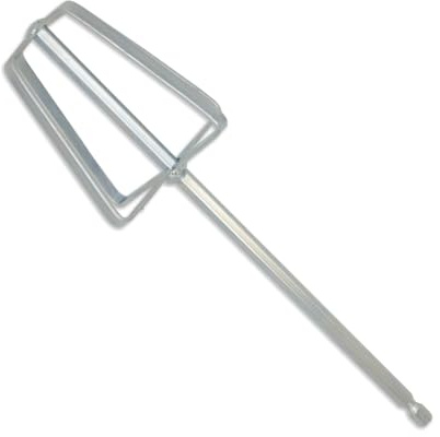 OX Tools Pro Small Batch Mud Pan Whip Mixer, for Drywall Mud, Concrete, Stucco, Thin Set, Grout, Paint