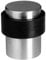 IRONZONE® 1 x Door Stop 41mm in Satin Stainless Steel with Superior Rubber Sound Dampening for Floor mounting, Screw Fixings Included.