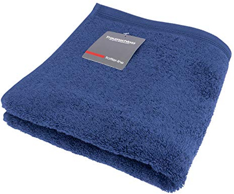 Traumschloss Handtuch »Frottier-Line« 100% Baumwolle | 500g/m² | flauschig weich | dunkelblau | 50x100cm