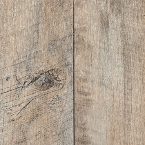 PVC Bodenbelag Meterware Holzoptik rustikal CV Belag Eiche ideal für Wohnzimmer und Kinderzimmer Vinyl Meterware in 200 und 400 cm Breite | Variante : 4m x 4,5m