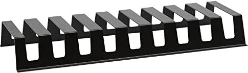 Wesco Rack System Smart Tellerhalter 60 aus pulverbeschichtetem Aluminium, flexibel erweiterbar, in der Farbe: Schwarz, Maße: 558 x 207 x 68 mm, A74504060-62