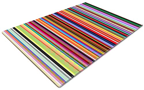 Chopping Boards | Glass Worktop Savers | Worktop Protectors Heat Resistant | Catering Chopping Boards | Chopping Boards Glass | Large Chopping Board | Colourful Blue Brown