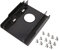 Ocobudbxw Desktop Chassis 2.5 to 3.5 Hard Drive Adapter HDD SSD Converter Mounting Bracket Plastic Holder Storage Bar