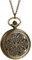 Avaner Retro Taschenuhr mit Kette Klassisches Altmodisches Steampunk Motorrad Design Kettenuhr Unisex Anhänger Halskette Analog Handaufzug Uhr für Männer Frauen