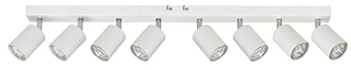 ADAKAT Deckenleuchte 8-Fach GU10, Metallgelenk, Metal Spot-2 Serie