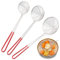 3pcs Sieb Edelstahl KüChensieb,Edelstahl SchaumlöFfel Sieb Feinmaschig KüChensieb,Verschiedene GrößEn,Mit Griffen,FüR Hot Pot Eating Soup Draining Und Pearl Food,Perfekt FüR Fondueparties