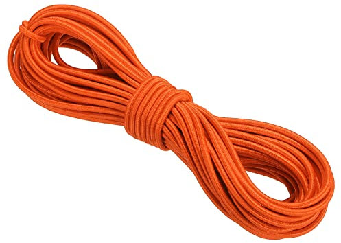 PATIKIL Bungee Cord Elastic Cord Heavy Stretch String Rope 3mm 11 Yards(10m) Orange for Crafting DIY Sewing Hook Straps Camping Tie Down Strap