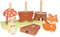 Orange Tree Toys Stacking Woodland Animals, Wooden Stacking Toys - Animal Figures Building Toys, Toy Stacking Cups - Early Development & Activity Toys, Educational Toys for 1 Year Old, Toddler