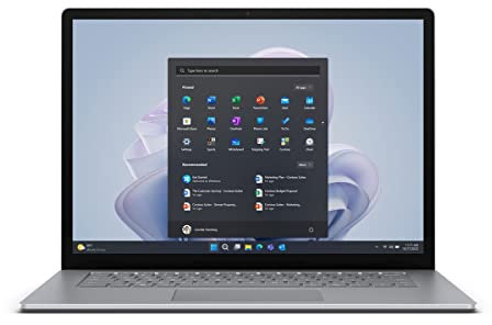 Microsoft Notebook Surface Laptop 5 QWERTY Spagnolo Argento 256GB SSD 8GB RAM i7-1265U 15