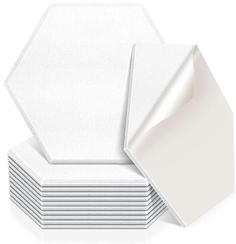 Isolant Phonique Mur Insonorisant Facile à Installer Mousse Isolante Phonique Mode Protection De L'Environnement Dalle Anti Bruit Plafond pour La Décoration Murale Et Les Mesures Acoustiques 12 Pièces